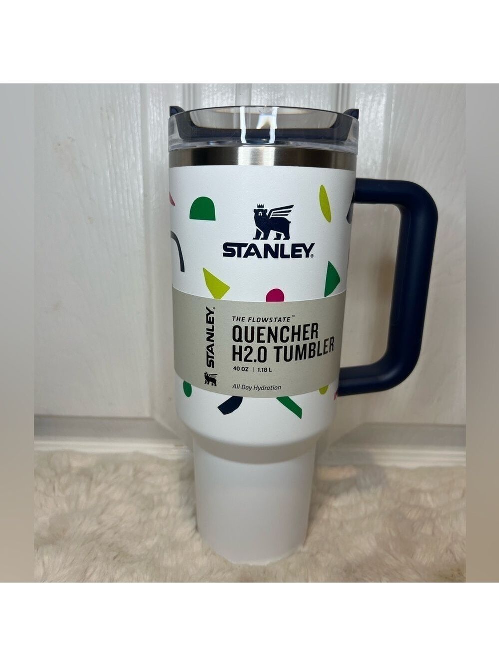 STANLEY 40oz TUMBLER QUENCHER H2.O FLOWSTATE STANLESS STEEL TRAVELER